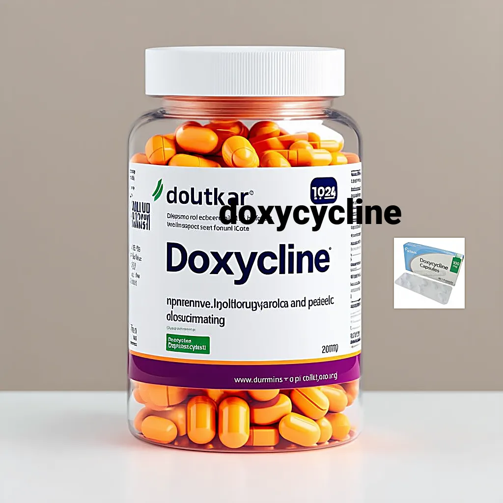 Doxycycline biogaran sans ordonnance